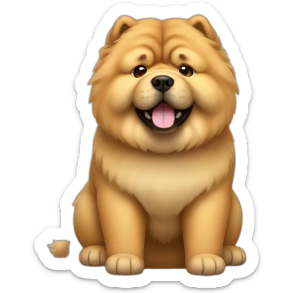 chow chow sticker