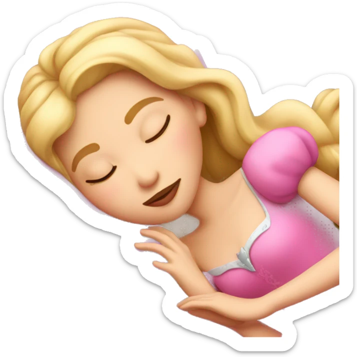Sleeping beauty  sticker