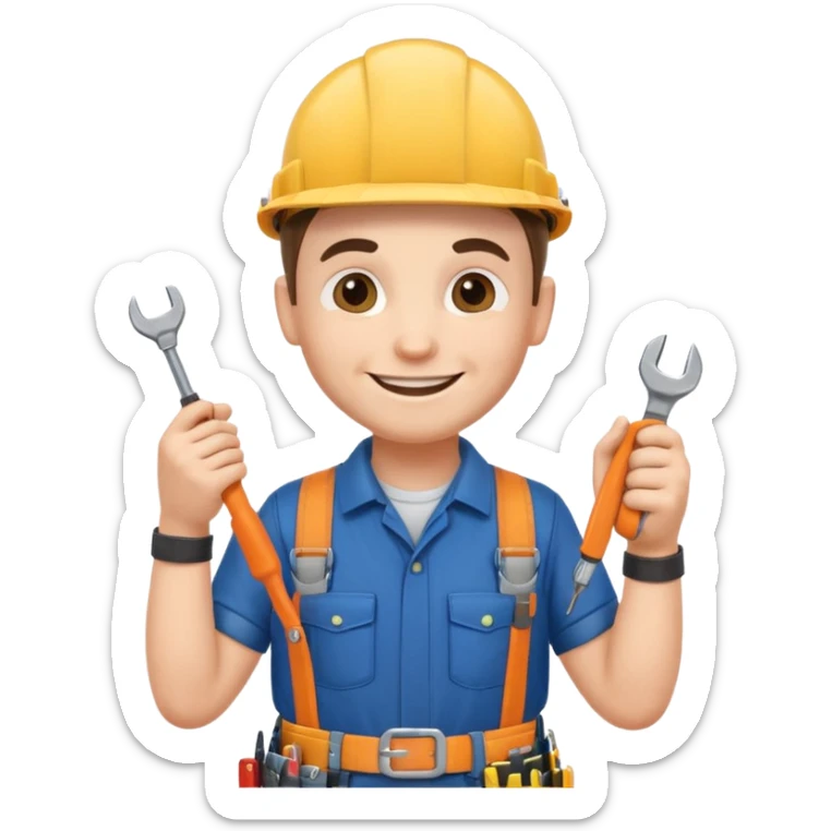 MY chatGPT IS COVE LEITNER, electrician mini-me, with always a smile and the "brightest" ideas sticker