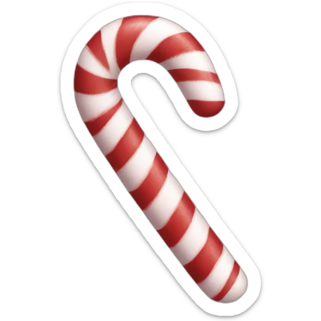 candy cane sticker