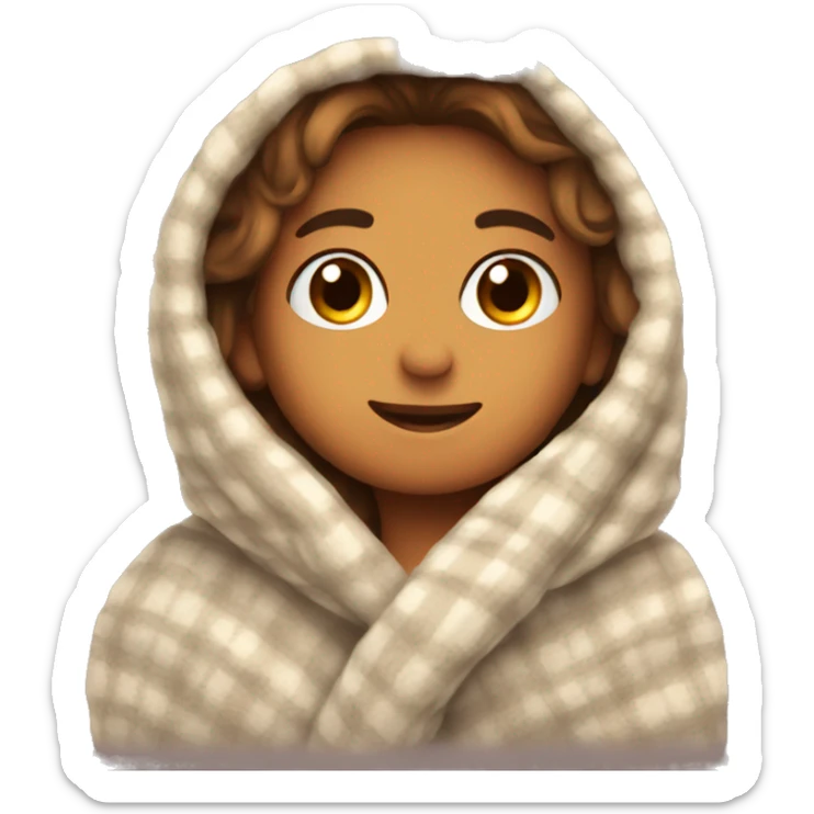 cozy blanket sticker