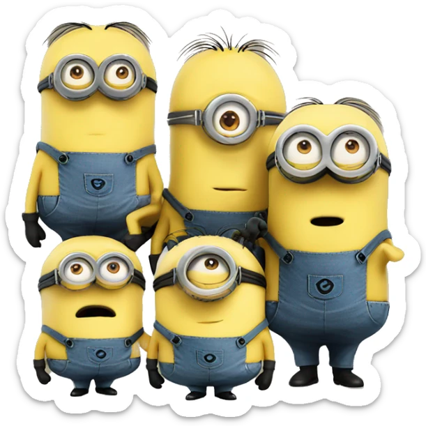 Minions sticker