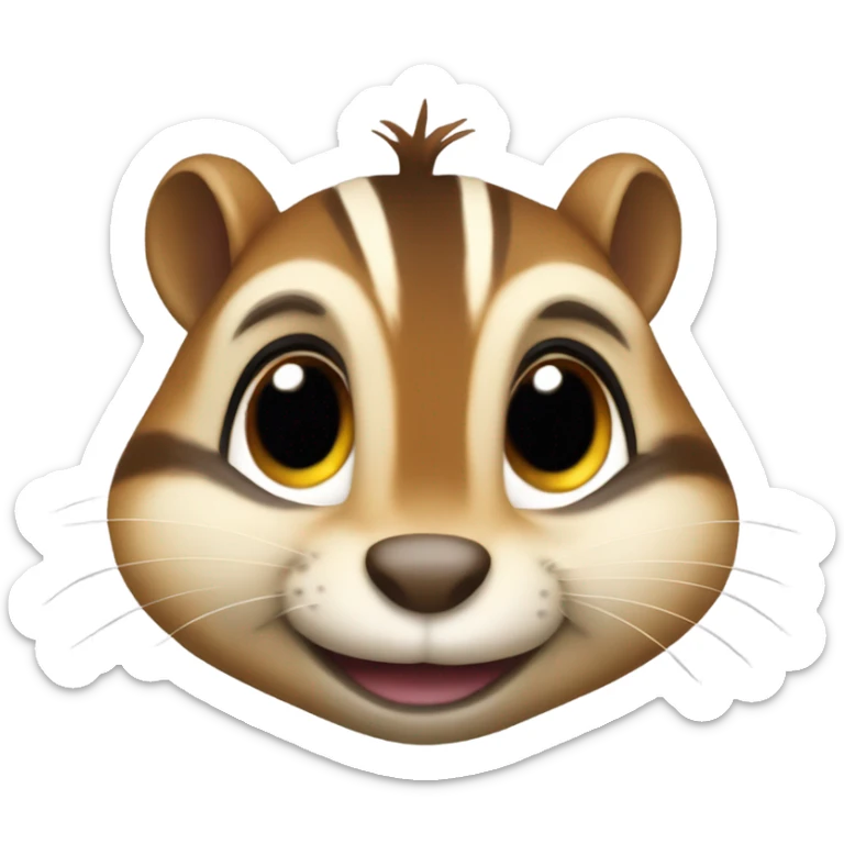 Chipmunk sticker