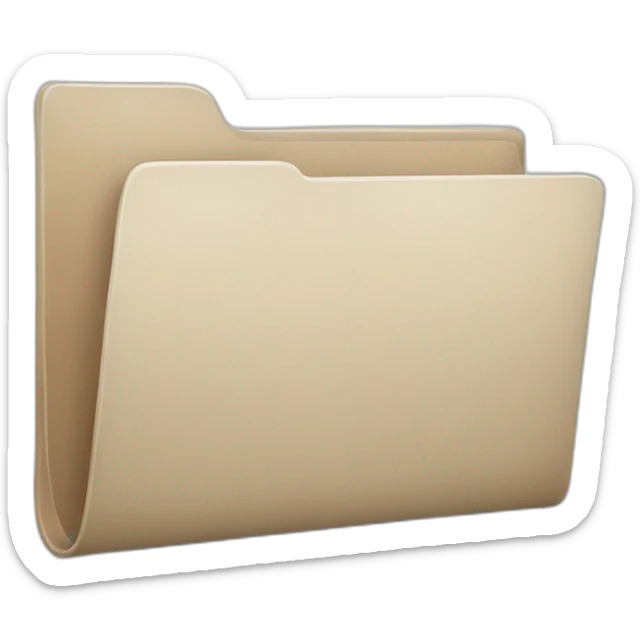 Folder sticker