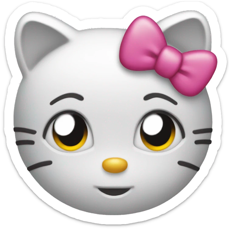 hello kitty  sticker