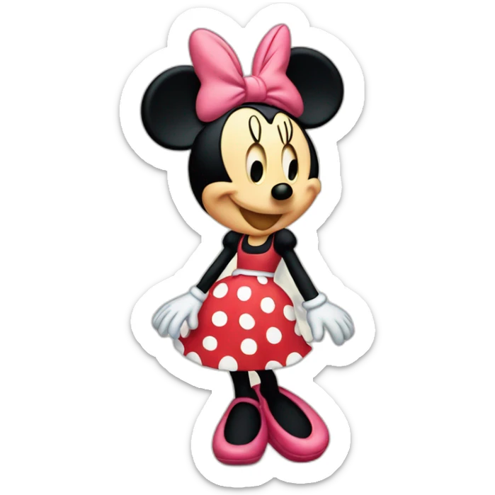 Minnie sticker