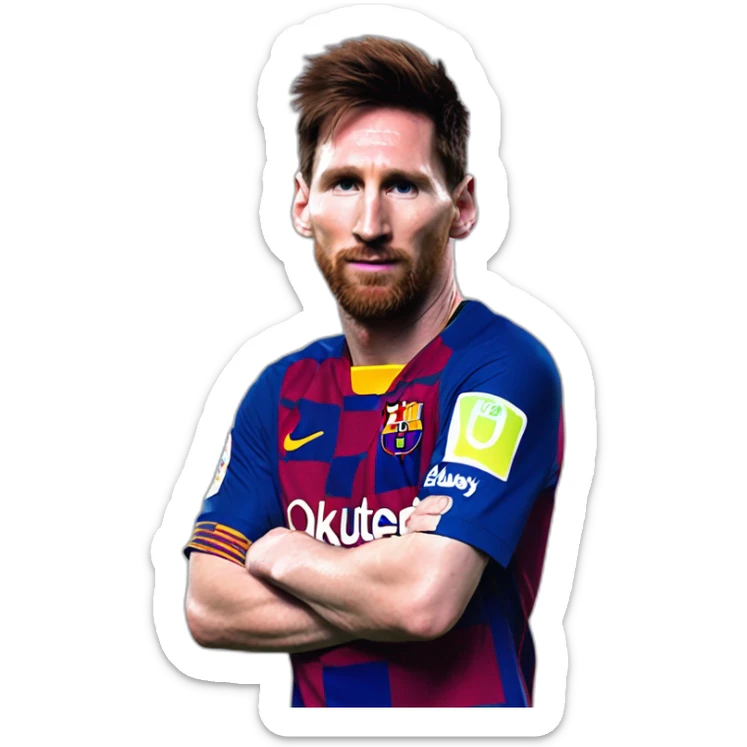 Messi Messi Ankara Messi Messi Ankara Messi gooooooal sticker