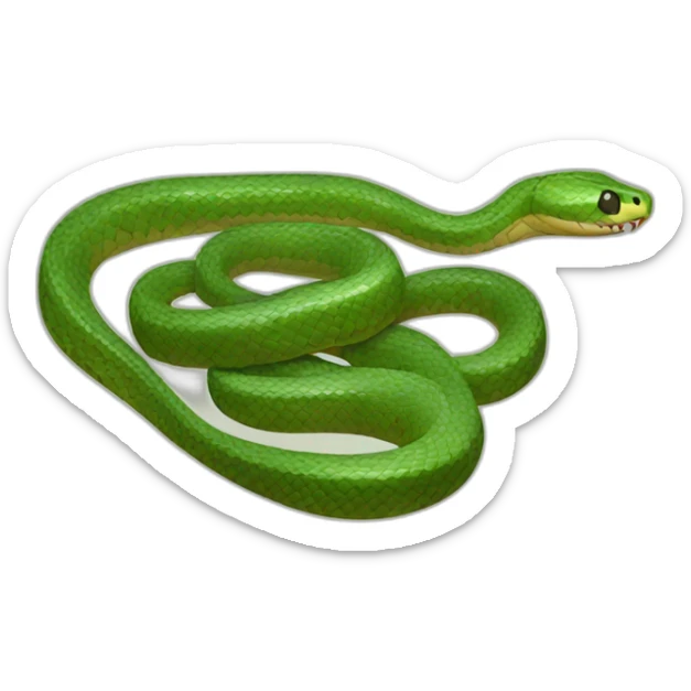 Snake sticker