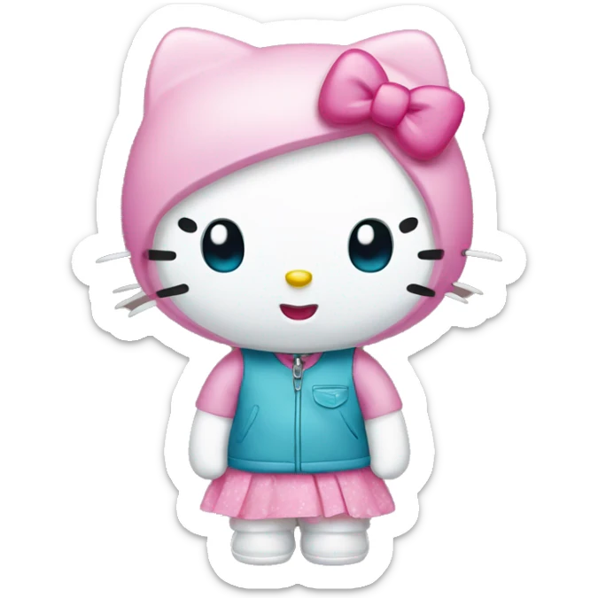 Hello kitty sticker