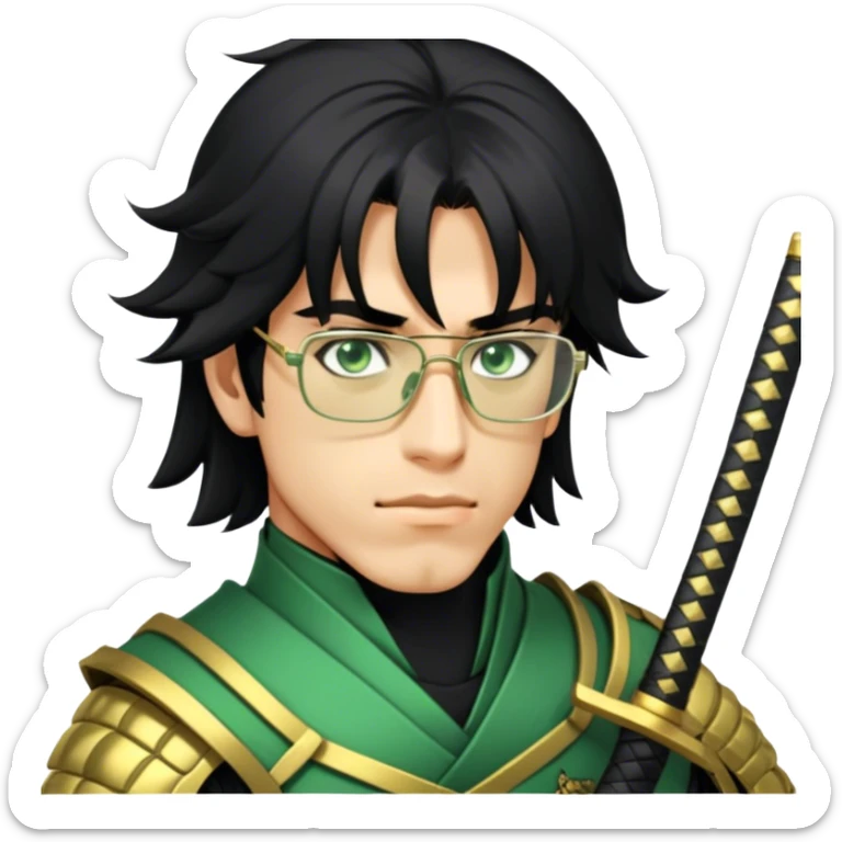 Samurai Guardian sticker