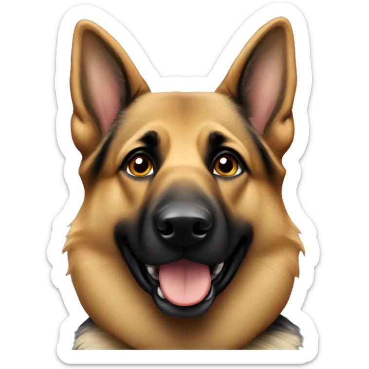 German shepherd  sticker
