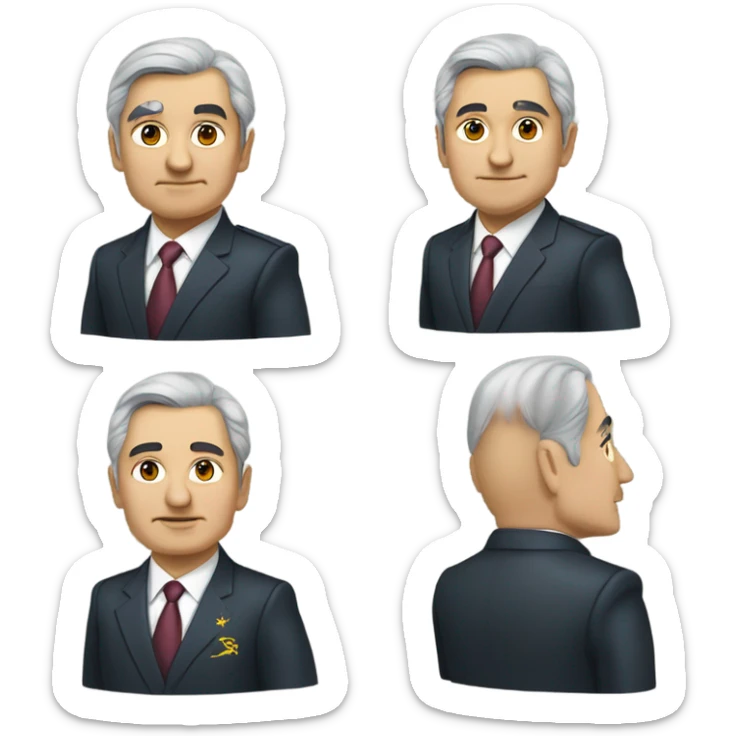 president Qasym-Jomart Kemelūly Toqaev Asian Kazakhstan sticker