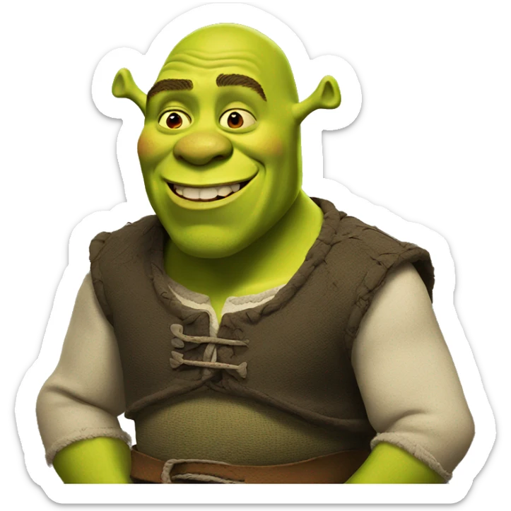 Shrek sticker