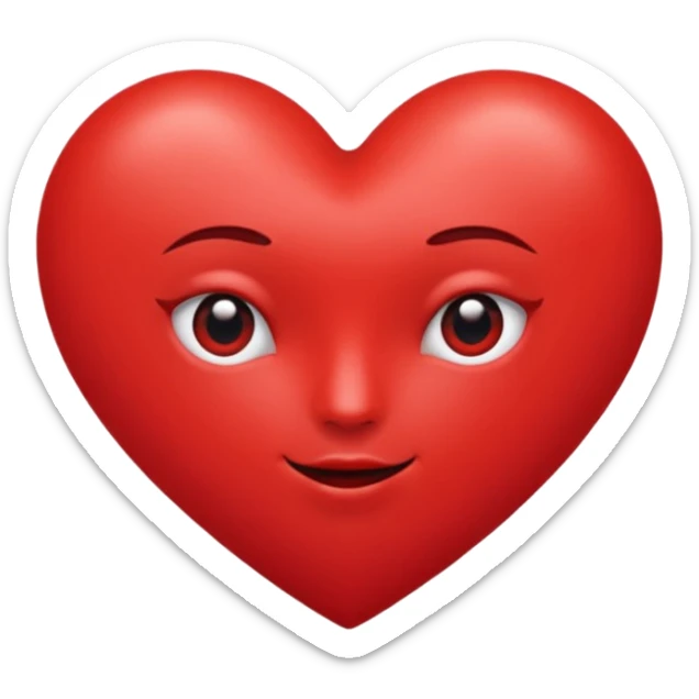 Je souhaite un cœur et à l’intérieur de ce cœur Julien Marie ( le rappeur français) sticker