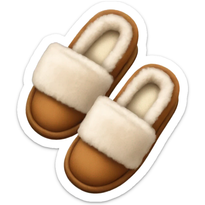 Ugg slippers sticker