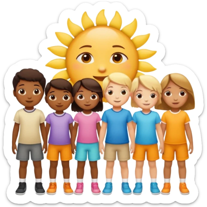 "“Winter Health for Kids: The Role of Vitamin D and Sunlight”
→ Educational and visual – highlight GoCLN Kids line." sticker