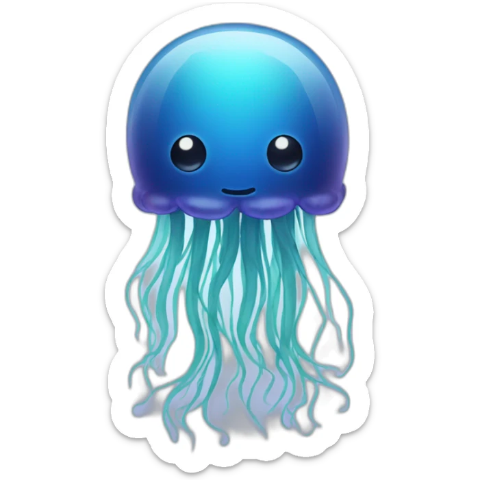 Jellyfish sticker