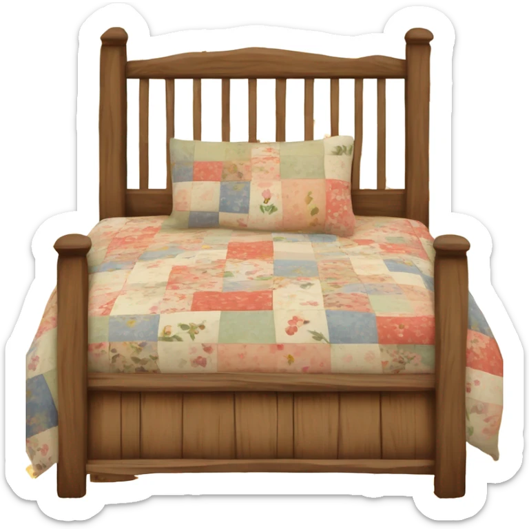 country bed sticker