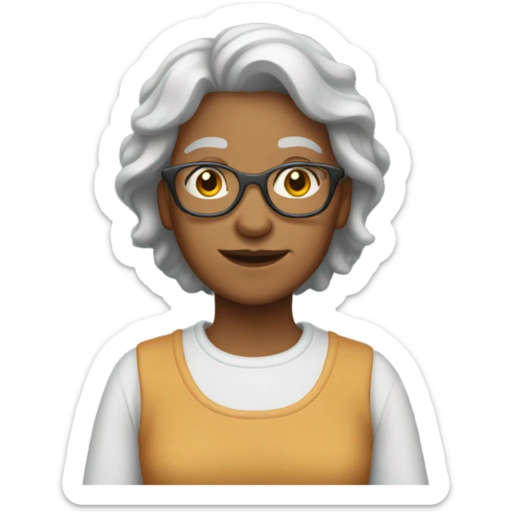 Teenage granny  sticker