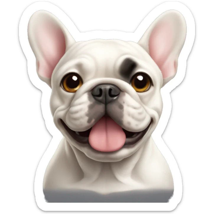 French bulldog  sticker