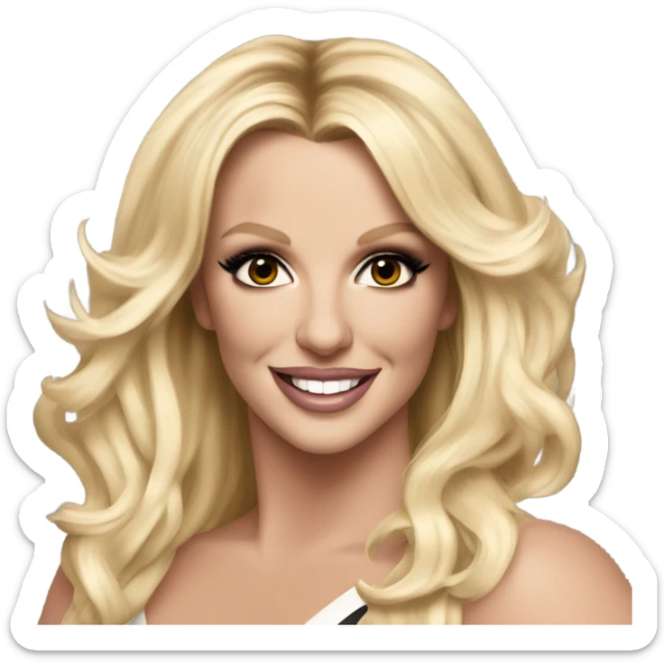britney spears  sticker