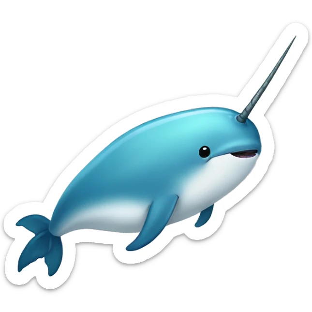 narwhal sticker