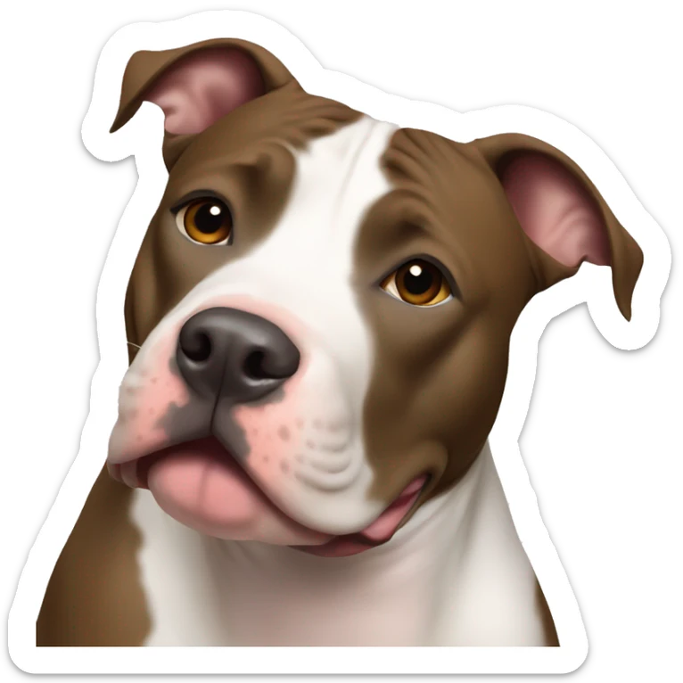 pit bull  sticker