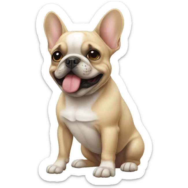 Frenchie sticker