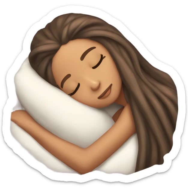 Ariana Grande sleeping sticker