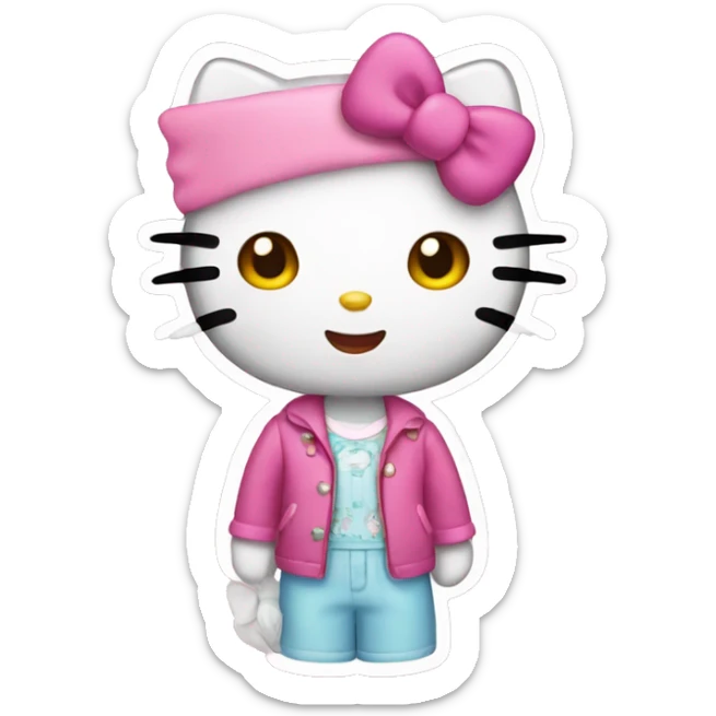Hello Kitty sticker