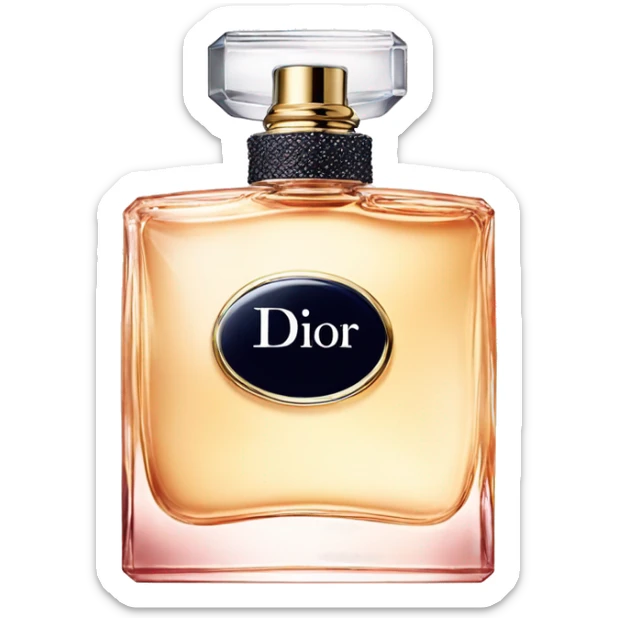 dior perfume sticker