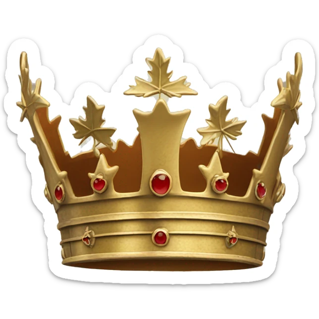 Tudor Crown but with Maple Leaves instead of flier de lie sticker