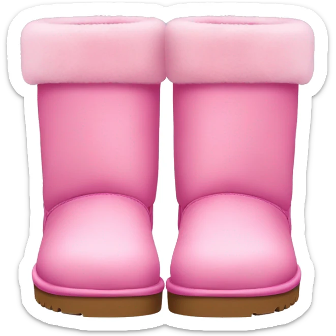 Pink uggs sticker