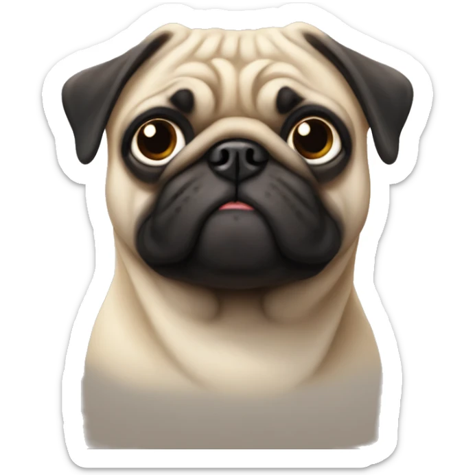 pug sticker