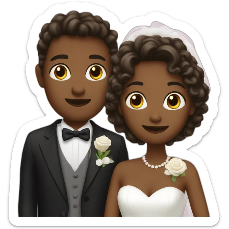 wedding sticker