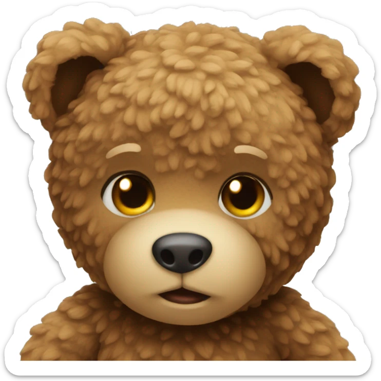Teddy sticker
