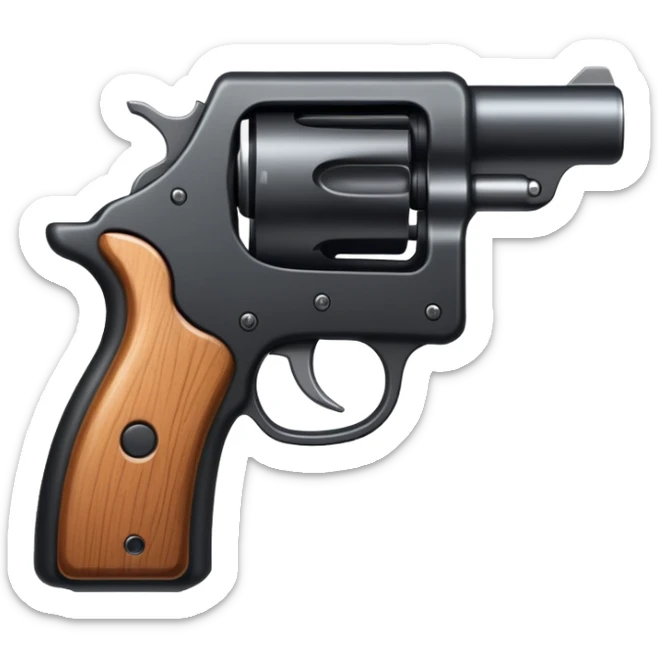 Gun  sticker