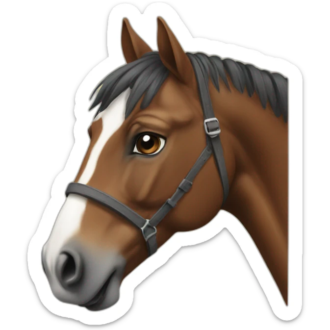 Horse sticker