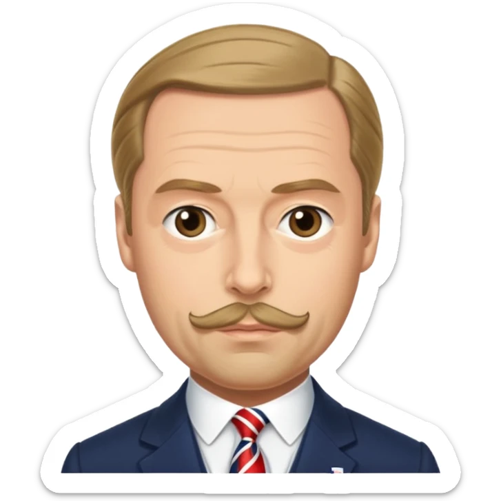 Prince George Duke Of Kent 5th Son of King George V sticker