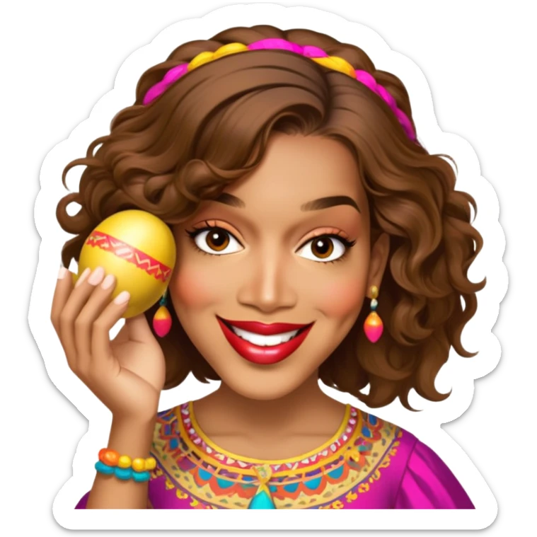 Maraca Player sticker