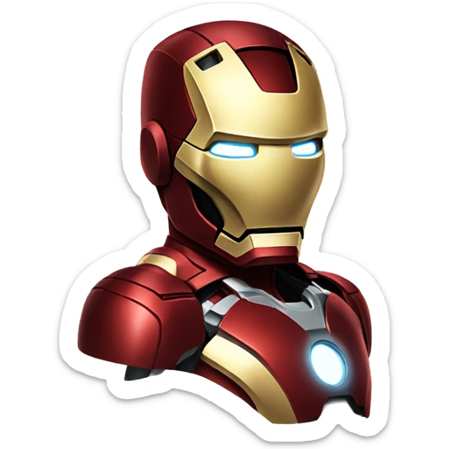 Ironman sticker