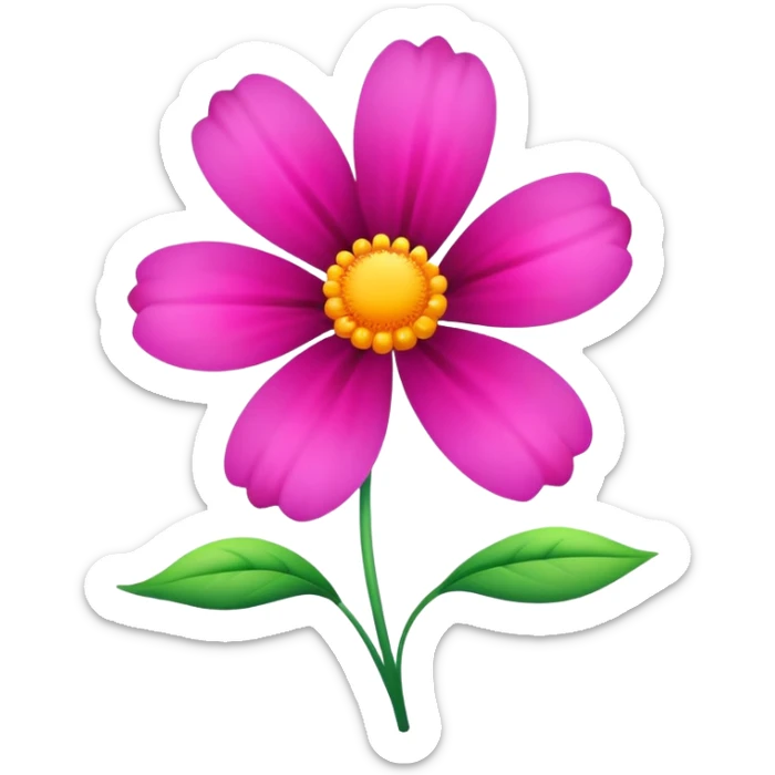 flower sticker