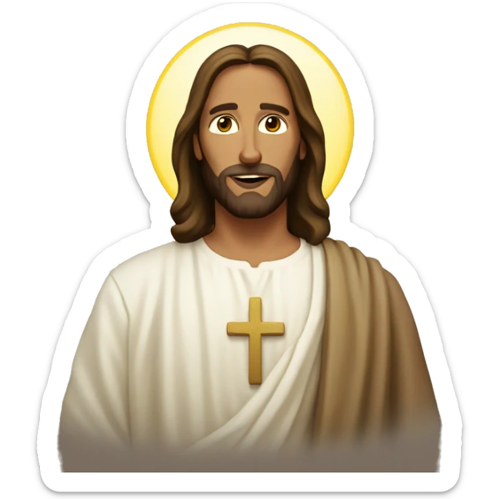 Jesus sticker