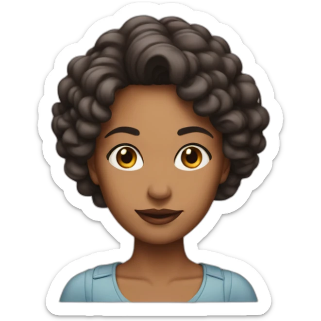 what the most beautiful woman in the world looked like sticker