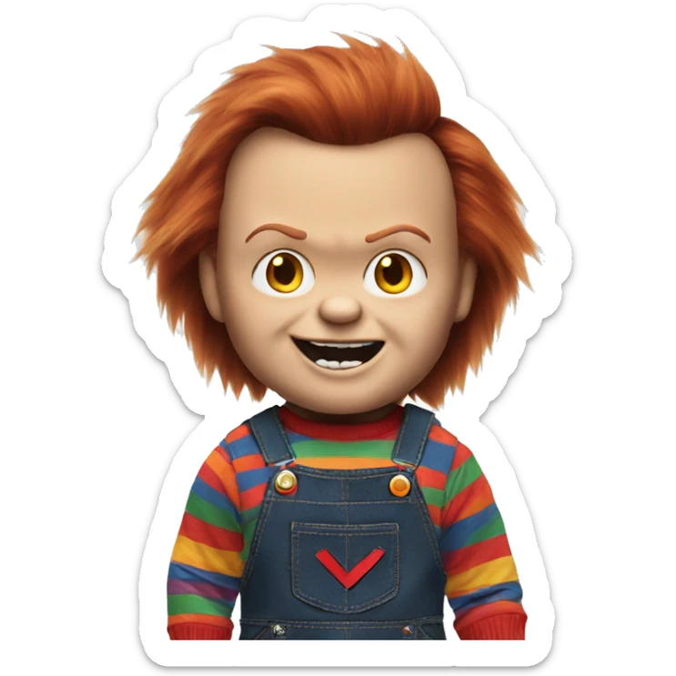 Chucky sticker