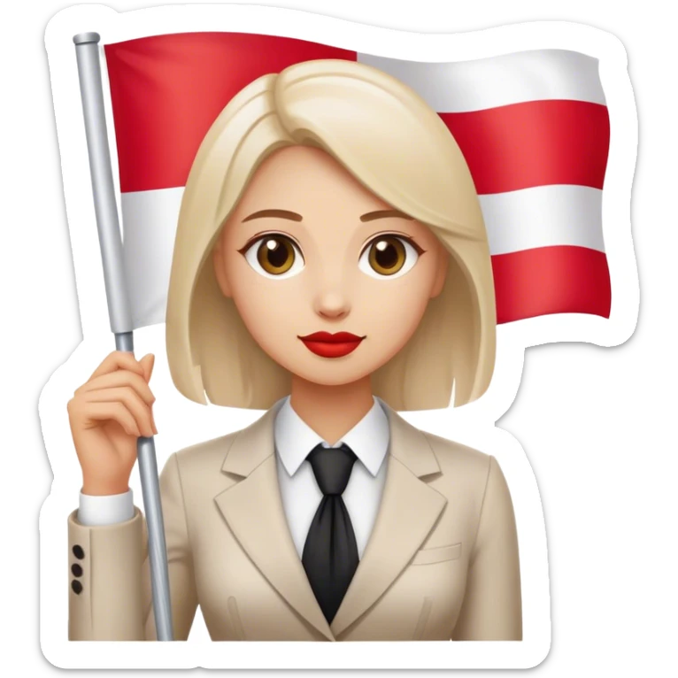nationalist nationalist nationalist patriot patriot polish woman formal poland flag sticker
