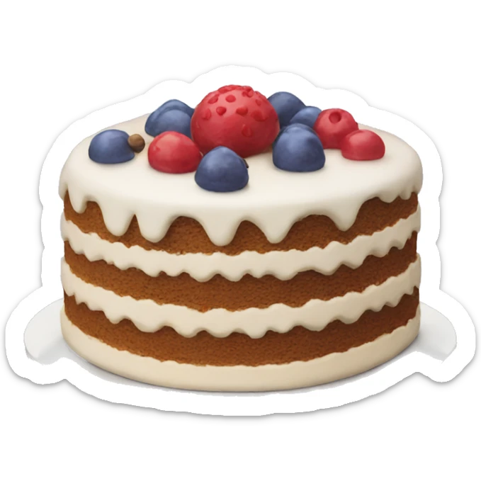 Cake sticker