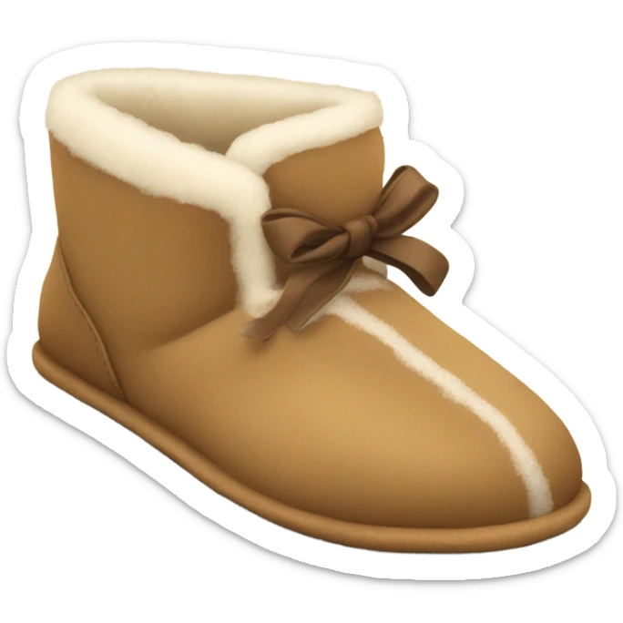 Ugg slippers sticker
