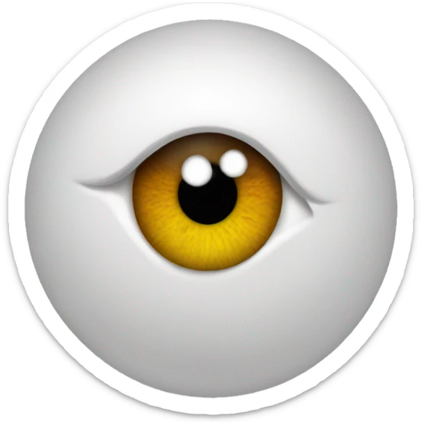 Eye floo sticker