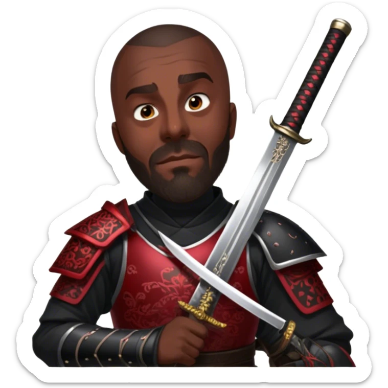 Katana Master sticker